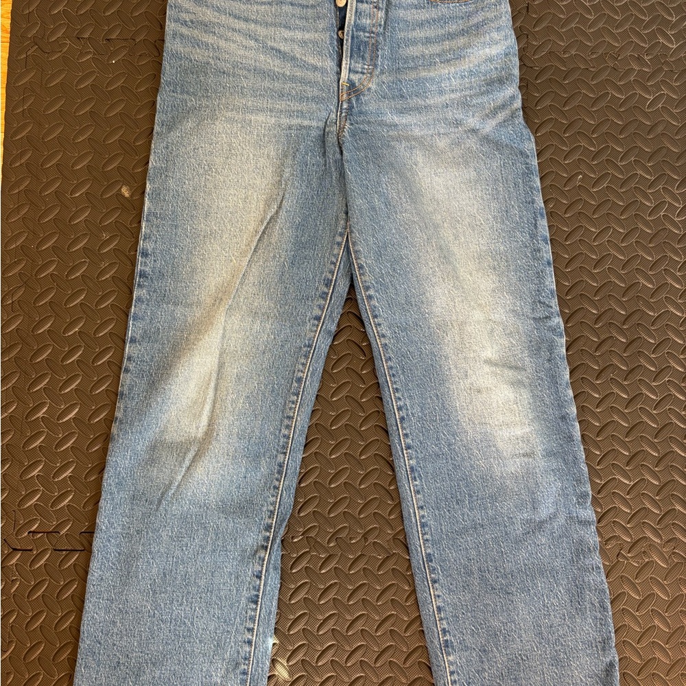 Levi’s Ribcage Blue Denim Jeans